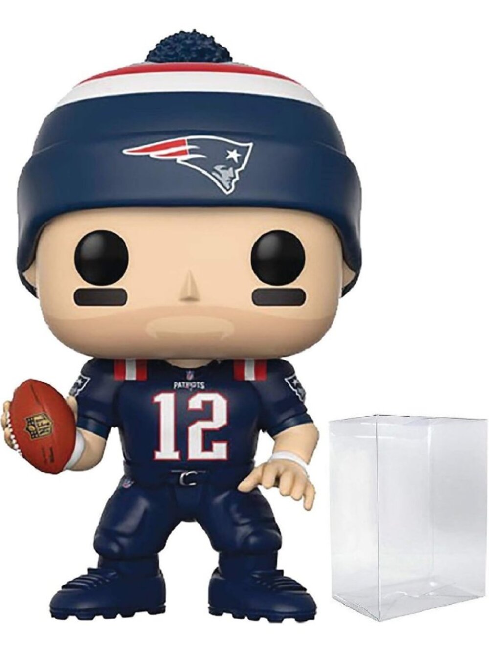 Tom Brady Funko Vinyl Figure - Color Rush Football Collectible with Box